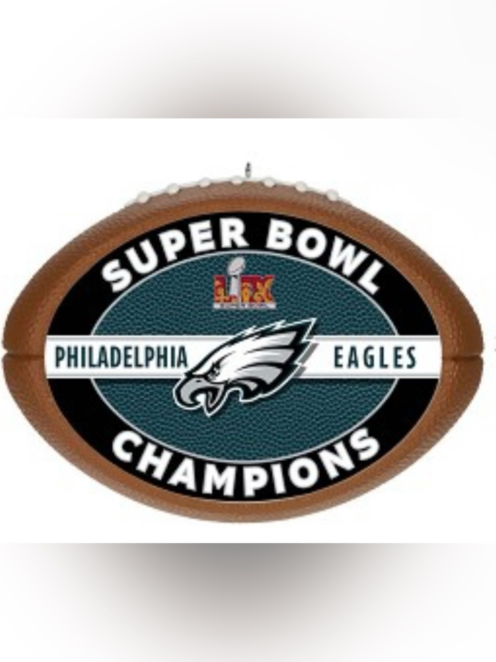 Philadelphia Eagles Super Bowl Champions hallmark ornament